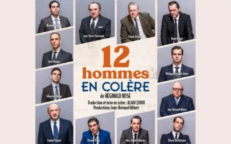 12 hommes en colère - Théâtre Desjardins