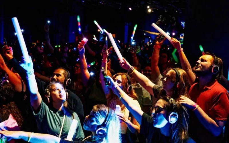 Amazing silent discos