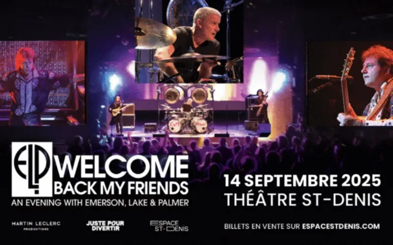 An evening with emerson, lake & palmer - Théâtre Saint-Denis