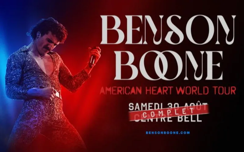 Benson boone - Centre Bell