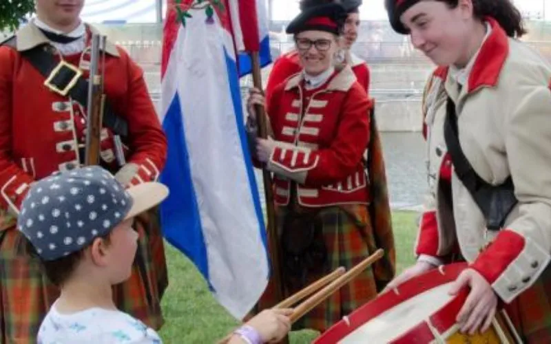 Démonstrations historiques - Vieux-Port de Montreal
