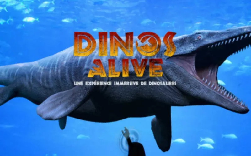 Dinos alive : une expérience immersive à montréal