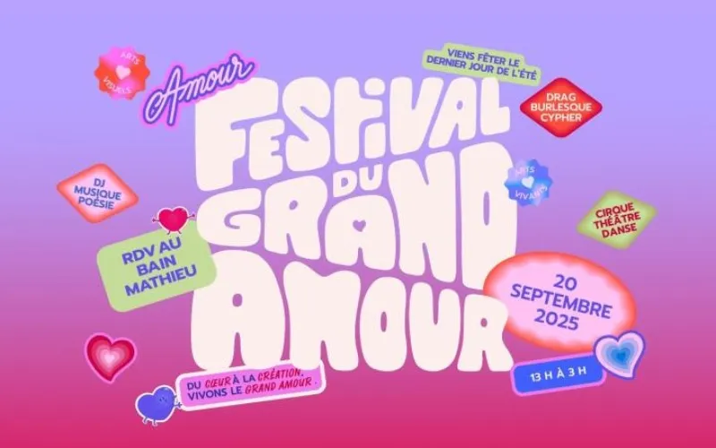 Festival du grand amour - Bain Mathieu