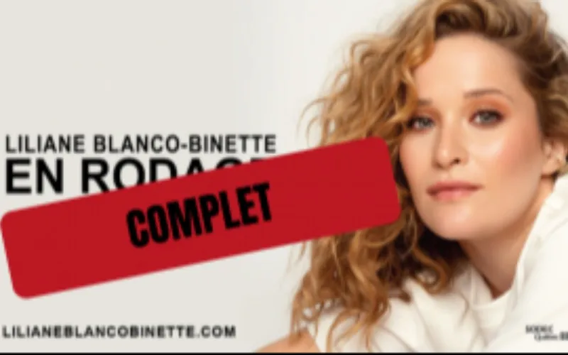 Liliane blanco-binette en rodage - Cabaret Lion d`Or