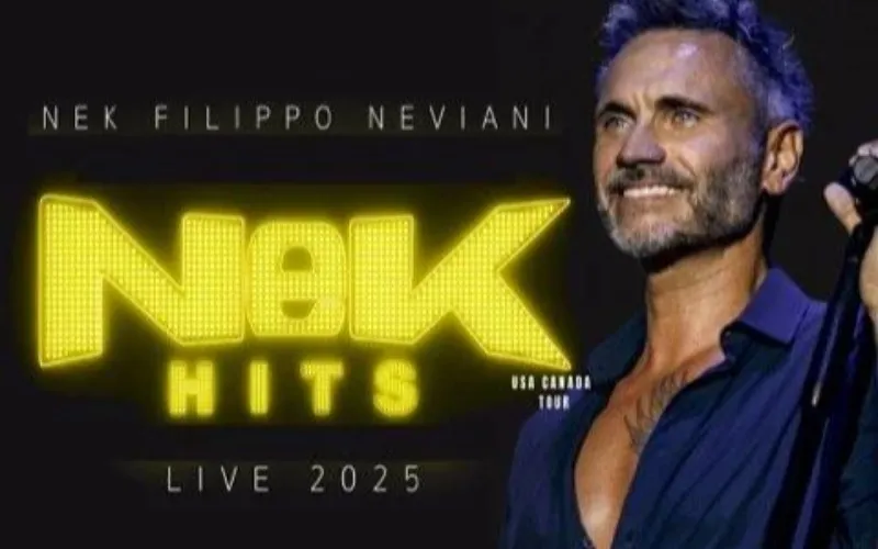 Nek live - Théâtre Rialto
