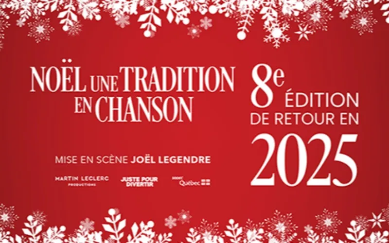 Noël, une tradition en chanson - Théâtre Desjardins