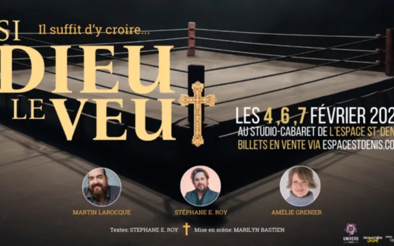 Si dieu le veut ! - Théâtre Saint-Denis