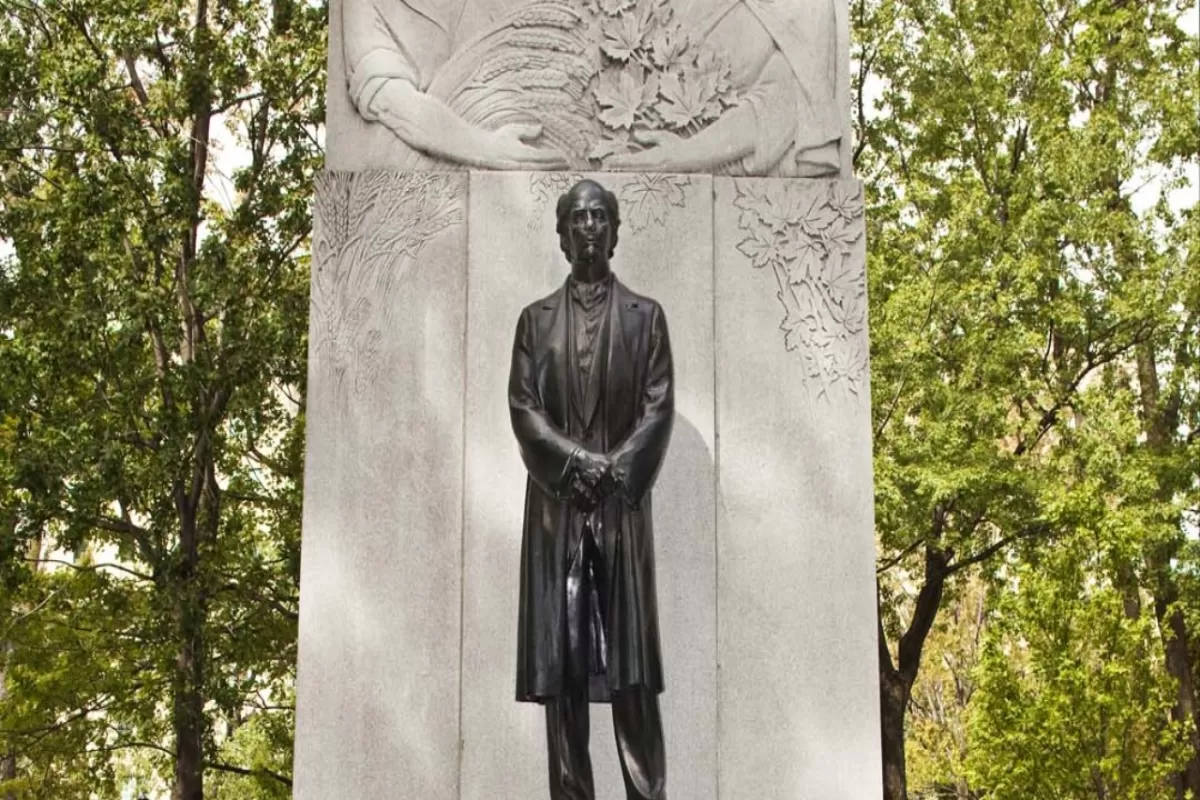 Brunet Émile Monument à Sir Wilfrid Laurier 1953