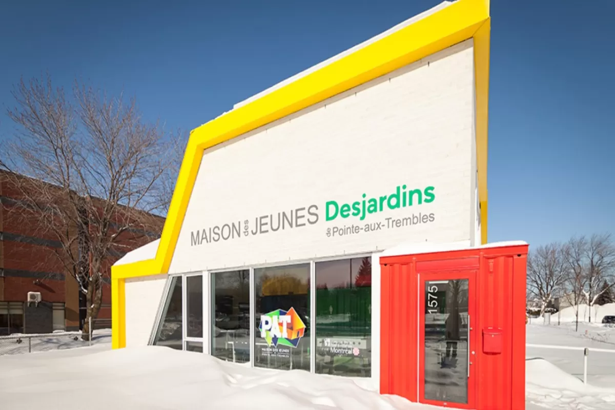 Maison des jeunes de Pointe-aux-Trembles (point de service Desjardins)