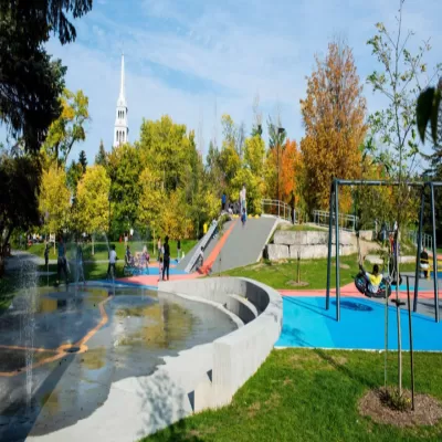 Place publique du parc Saint-Joseph